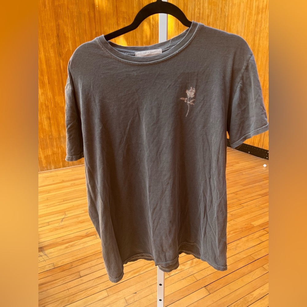 Urban Outfitters Gray Crew Neck Short Sleeve Tee